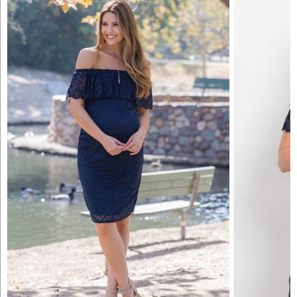 Pink Blush Maternity dress